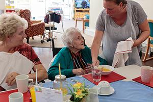 Borough Care Residents Enjoying New Meal Service