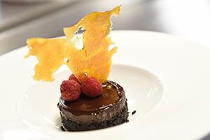 Edinburgh man is crowned top care home chef in the country - Graham Watson's chocolate pudding