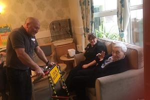 HC-One care home ‘pimps out zimmers’ to help residents recognise their frames
